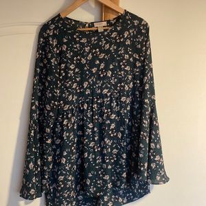 Floral print top